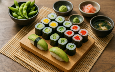 Veganes Sushi selber machen: Zutaten und Varianten