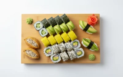 Vegetarisches Sushi 2026: Typen, Zutaten und Allergene