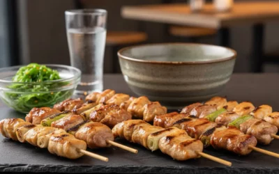 Was ist Yakitori: Japanische Hähnchenspieße und Zubereitung