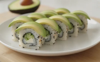 Avocado im Sushi: Textur, Nachhaltigkeit und Reife