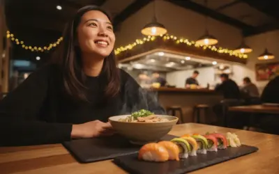 Sushi und Grill in Dinslaken: All-you-can-eat mit Tablet