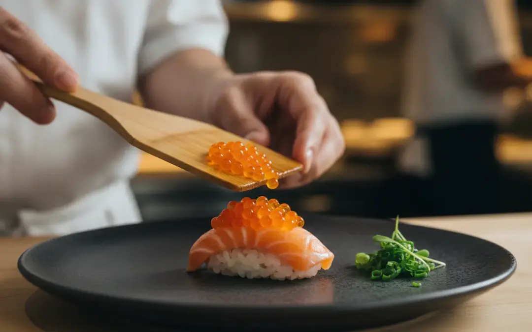 Tobiko: Herkunft, Geschmack und der Unterschied zu Kaviar